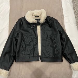 Hollister Leather Jacket BNWO